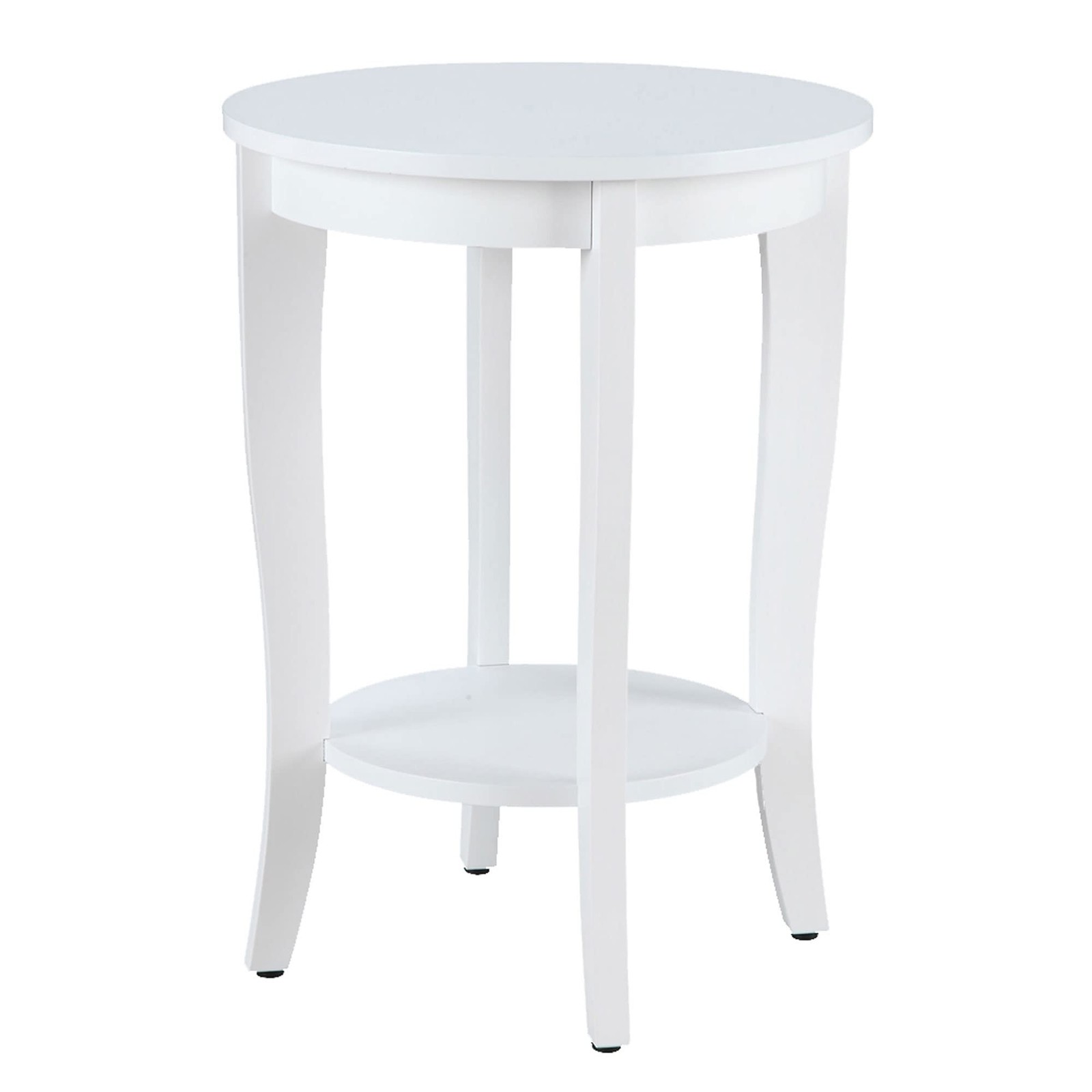 Pemberly Row Round Table in White