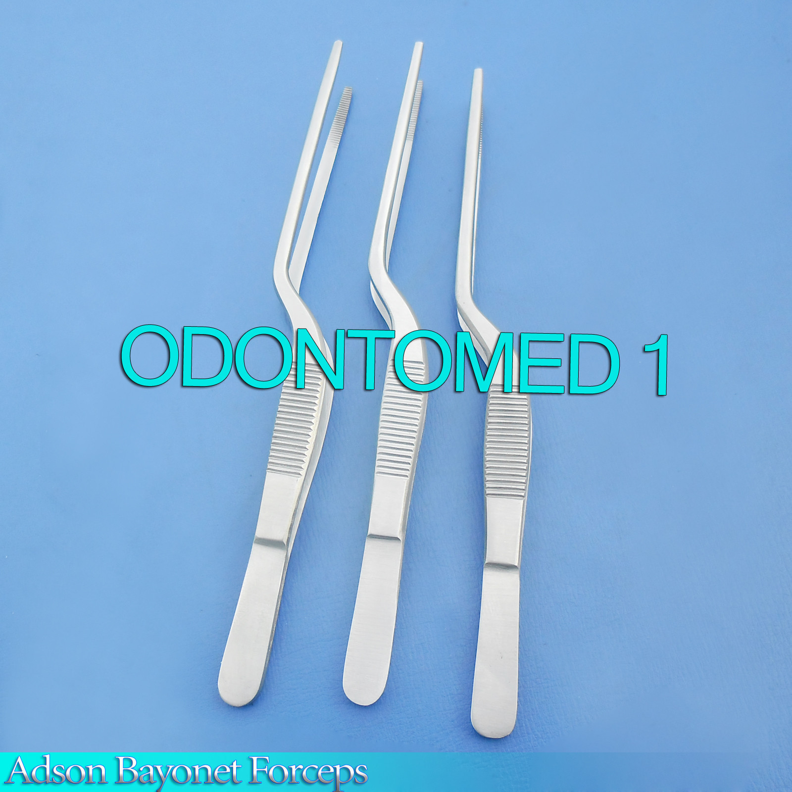 6 Pieces Of Adson Bayonet Forceps 6" Medical Surgical Instruments