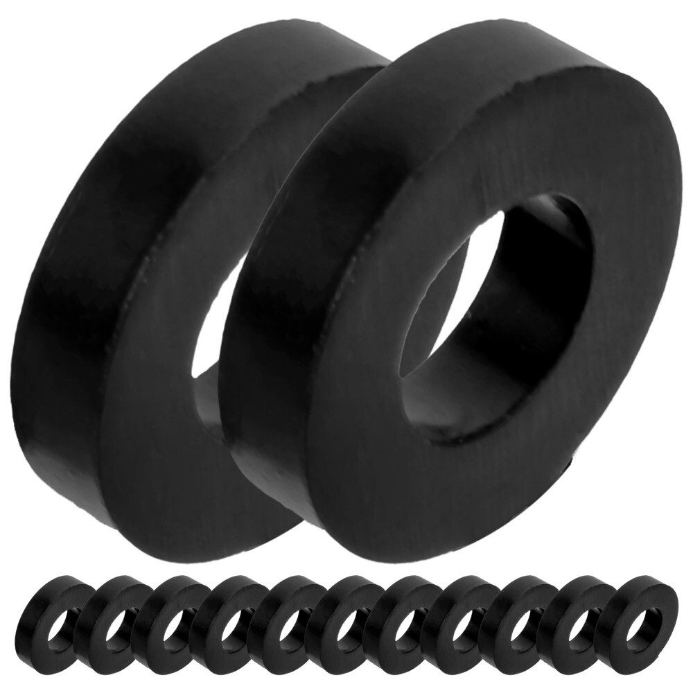 100pcs Drum Set Washers Tension Rod Washers Pads Plastic Drum Washers