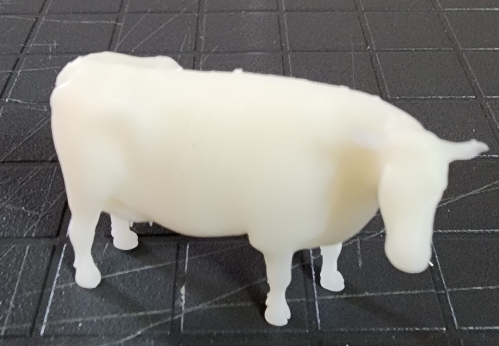 1/64 3D Printed Dairy Cow Standing Looking Right