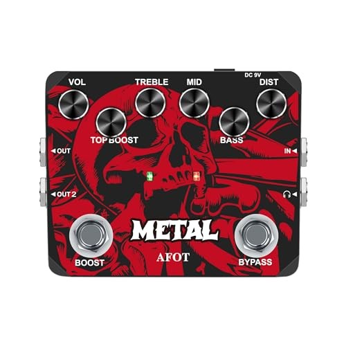 Heavy Metal Distortion Guitar Pedal, Realize the Sounds Black Metal Distortion