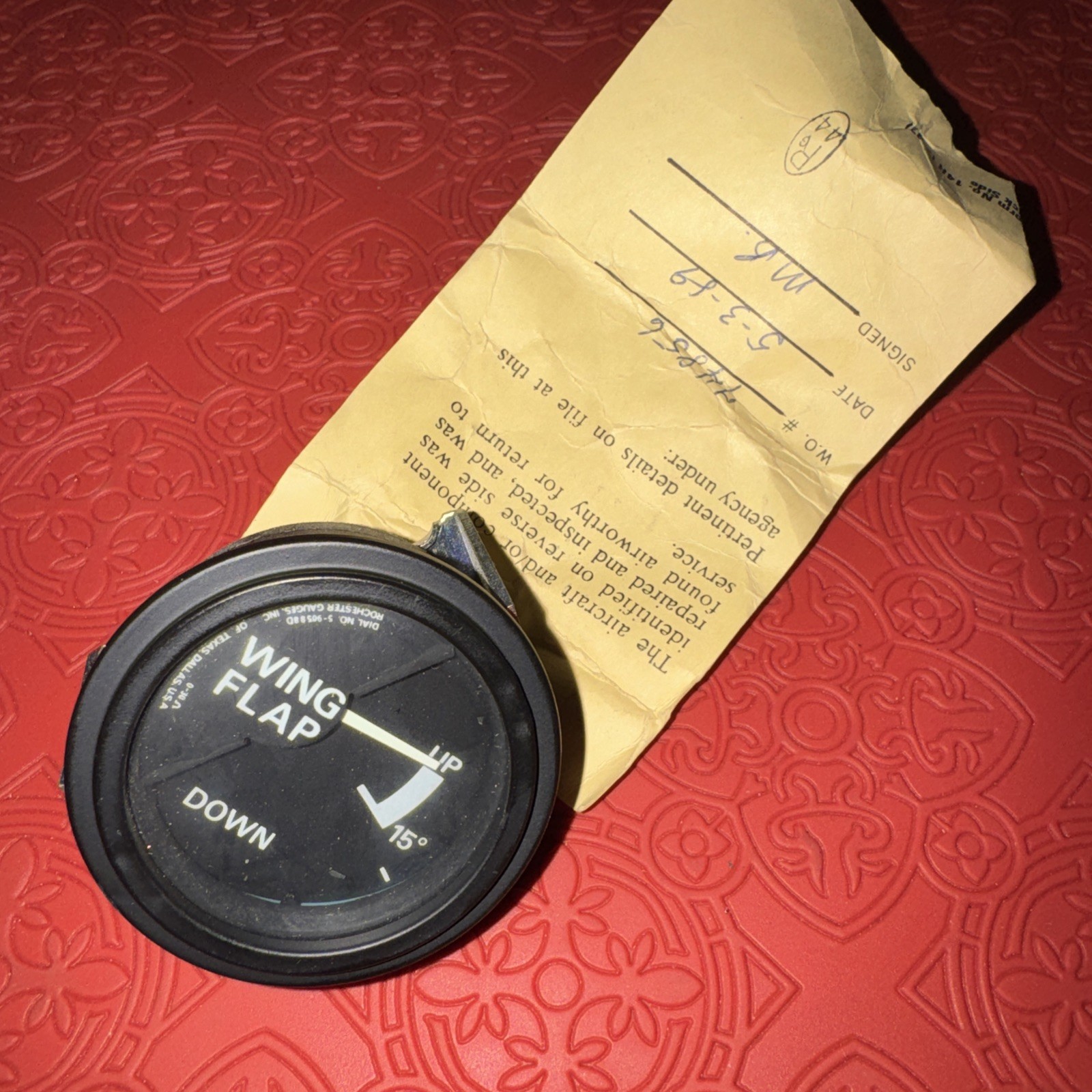 Piper 44856 Wing Flap Indicator 3090-00124 (AP15)
