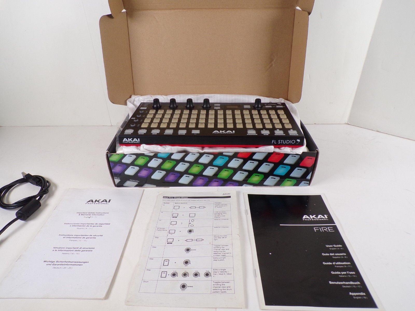 AKAI Professional Fire FL Studio Professional Fire Performance MIDI Controller