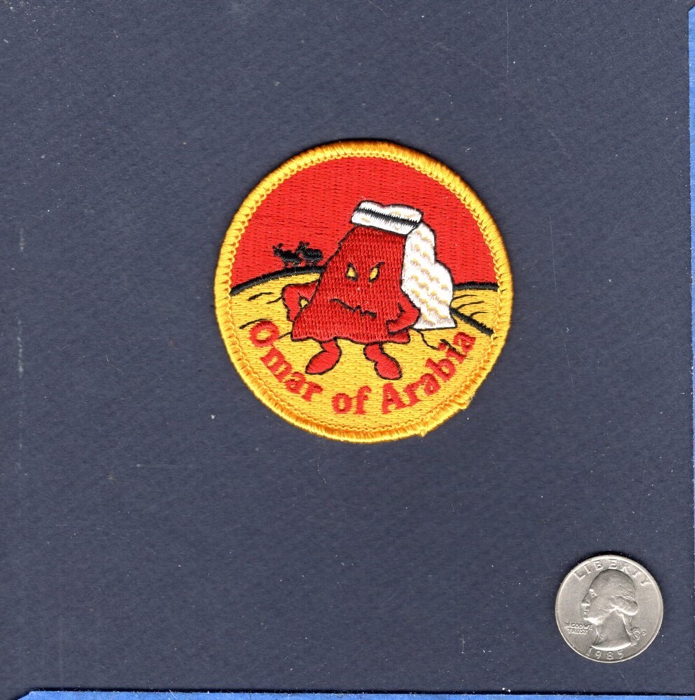 Original VF-111 SUNDOWNERS Omar of Arabia US NAVY F-14 Tomcat Squadron Patch