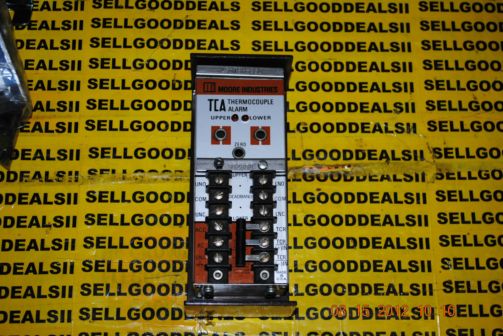 Moore 15-TSH-360 TCA Thermocouple Alarm 15TSH360 Used