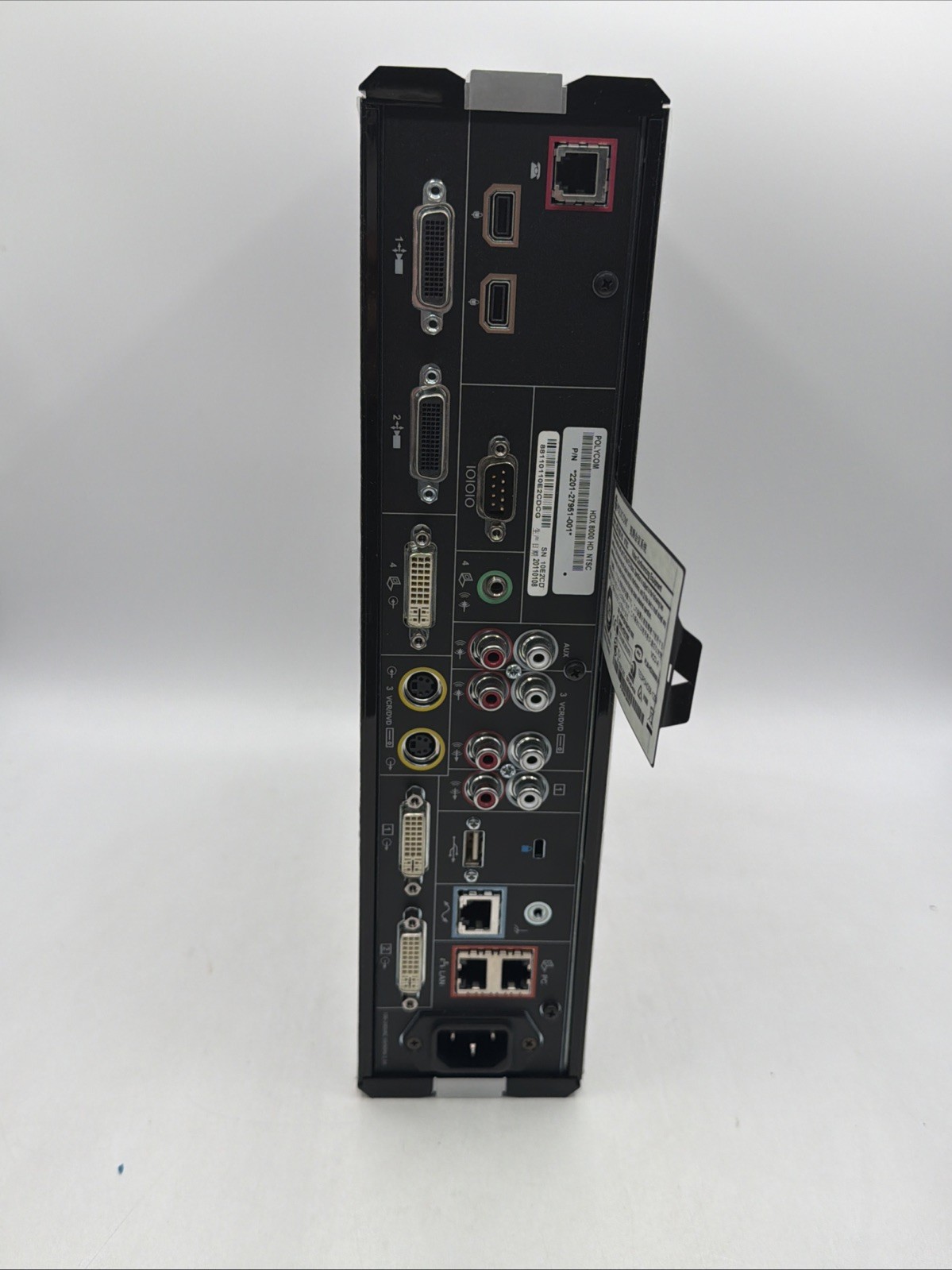 Polycom HDX 8000 HD Video Conferencing System Still in plastic Untested