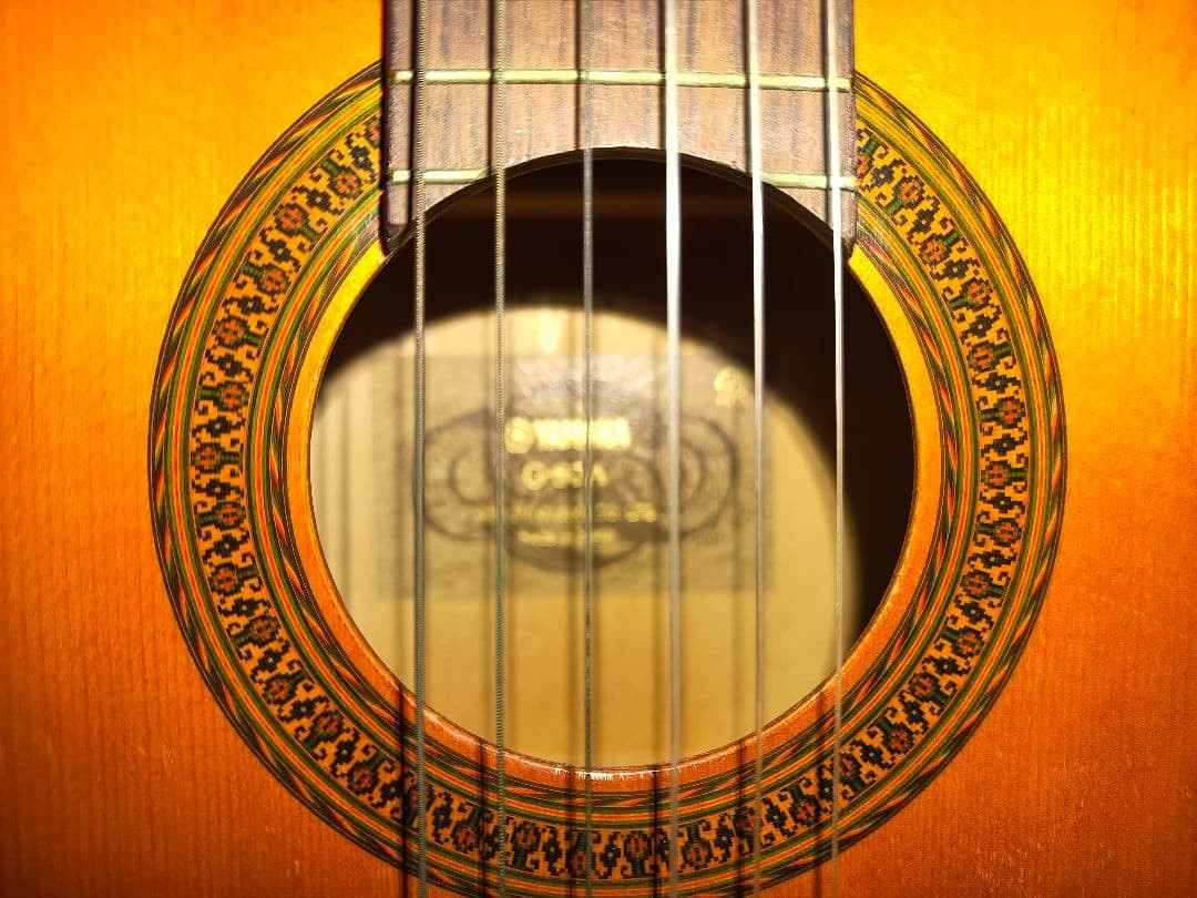 Yamaha Classical Guitar With Picks