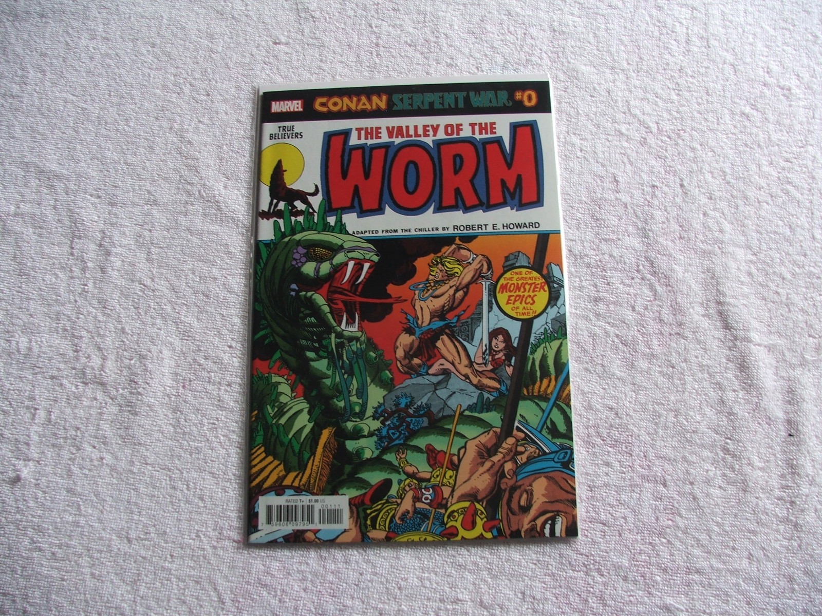 Marvel Comics True Believers Conan Serpent War The Valley of the Worm #1
