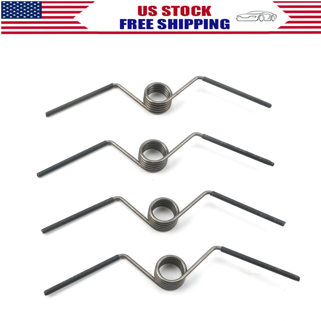 4pcs Self Closing Door Hinges Adjustable Spring Hinge
