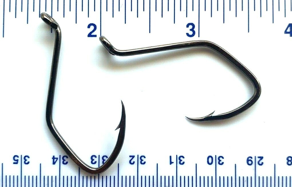 1000 Matzuo 141010 Black Sickle Octopus Fish Hooks size 5/0 - bulk hooks