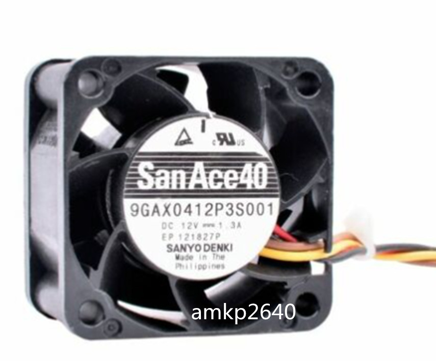 9GAX0412P3S001 for 40x40x28mm 4028 12V 1.3A 4 lines pwm cooling fan 4pin #am