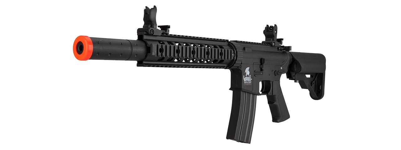 Lancer Tactical Airsoft Rifle Gun Nylon Polymer M4 330 - 350 FPS Gen 2 SD AEG Ai