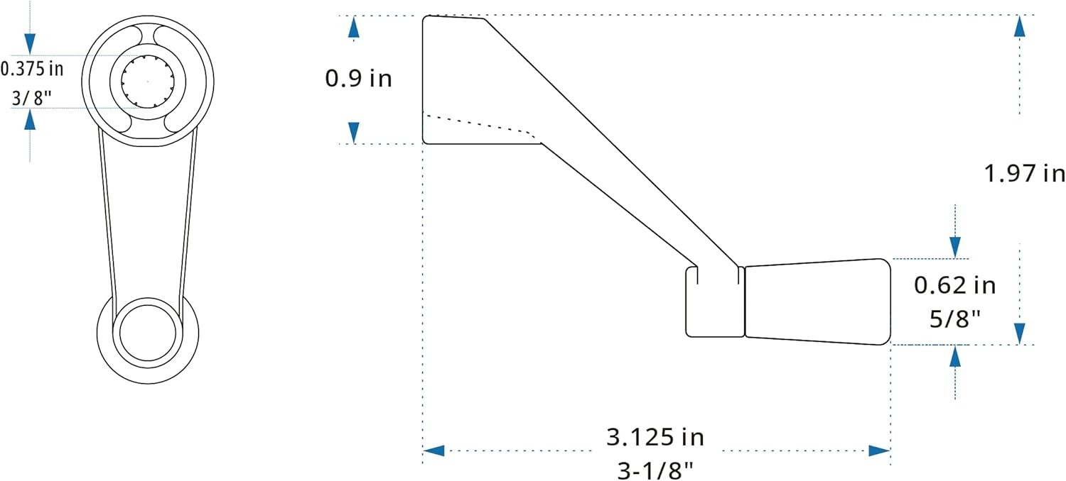 Window Crank Handle Replacement Casement