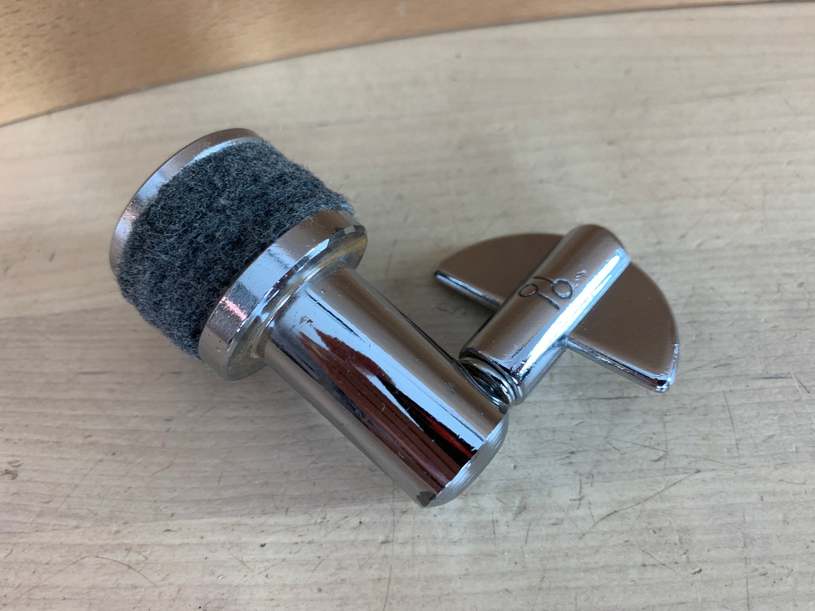 SONOR Hi-Hat Stand Cymbal Clutch Holder Part Hex Shaft Pull Rod 90s Vtg Force