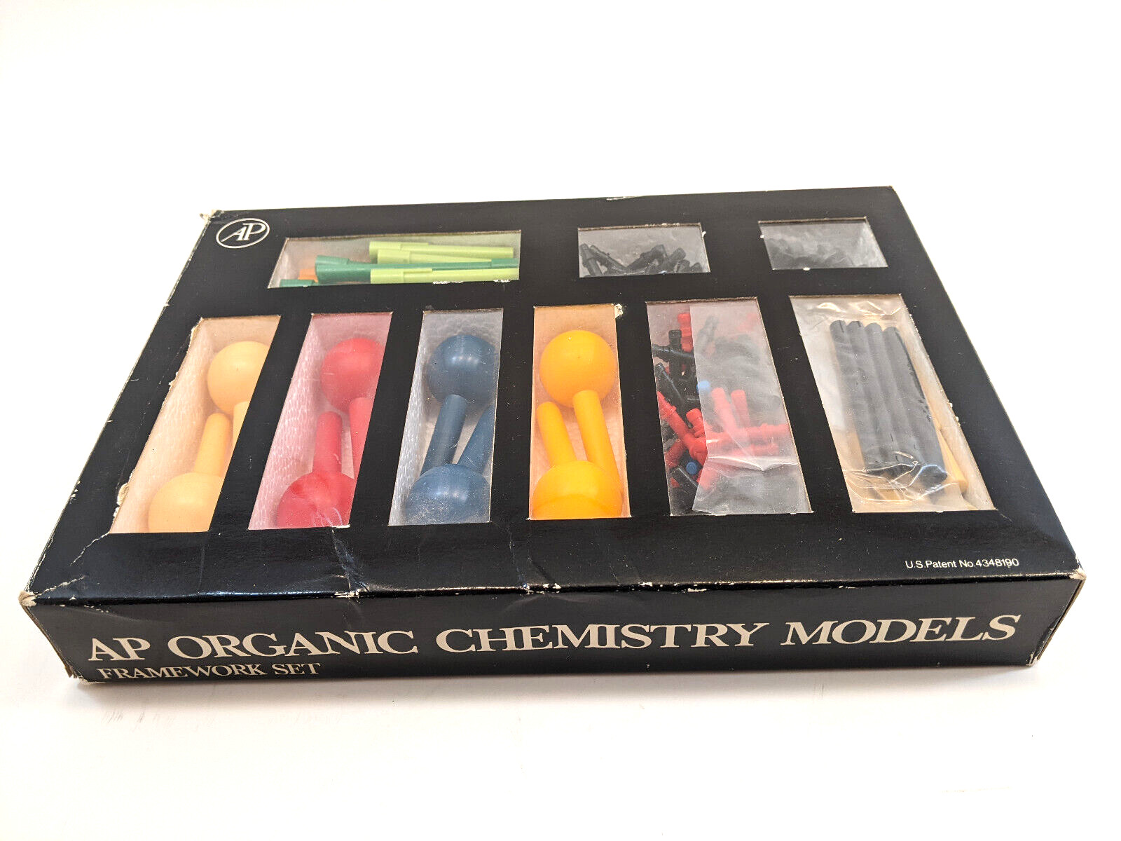 Academic Press AP Organic Chemistry Models Framework Set Vintage 1986 BOXED