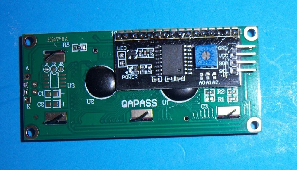 5V 1602 16x2 Character LCD Display Module HD44780 Controller With Blacklight USA