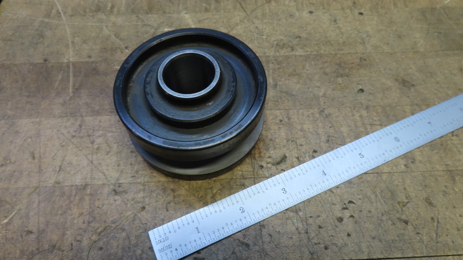 L.H. Cutter Grinder Surface grinding wheel arbor FINE THREAD 1-1/4" wheel center