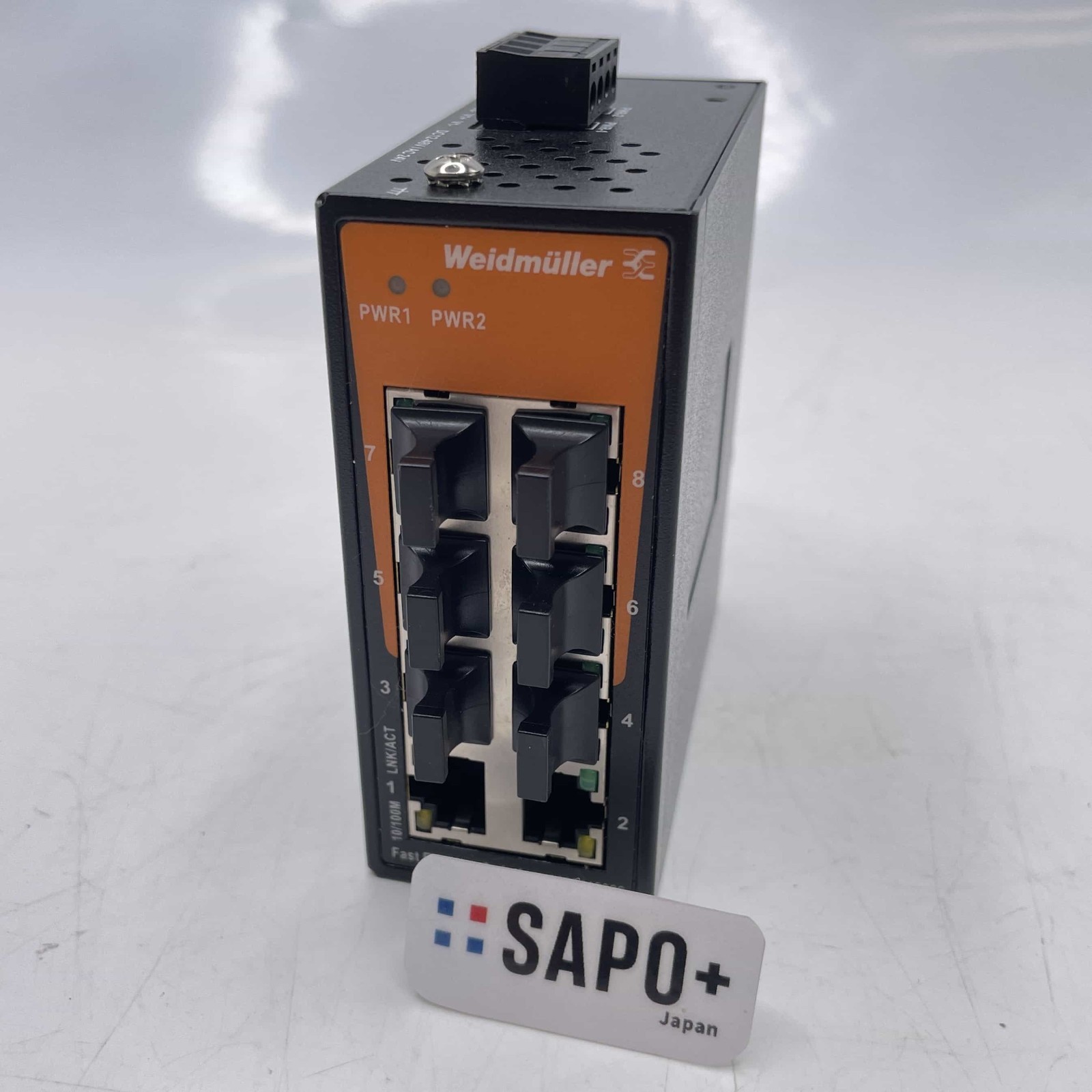 Weidmuller IE-SW-EL08-8TX Installation only used
