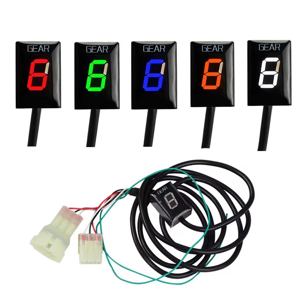 For Suzuki SV650 1999-2002 SV 650 Motorcycle 1-6 Level Gear Indicator