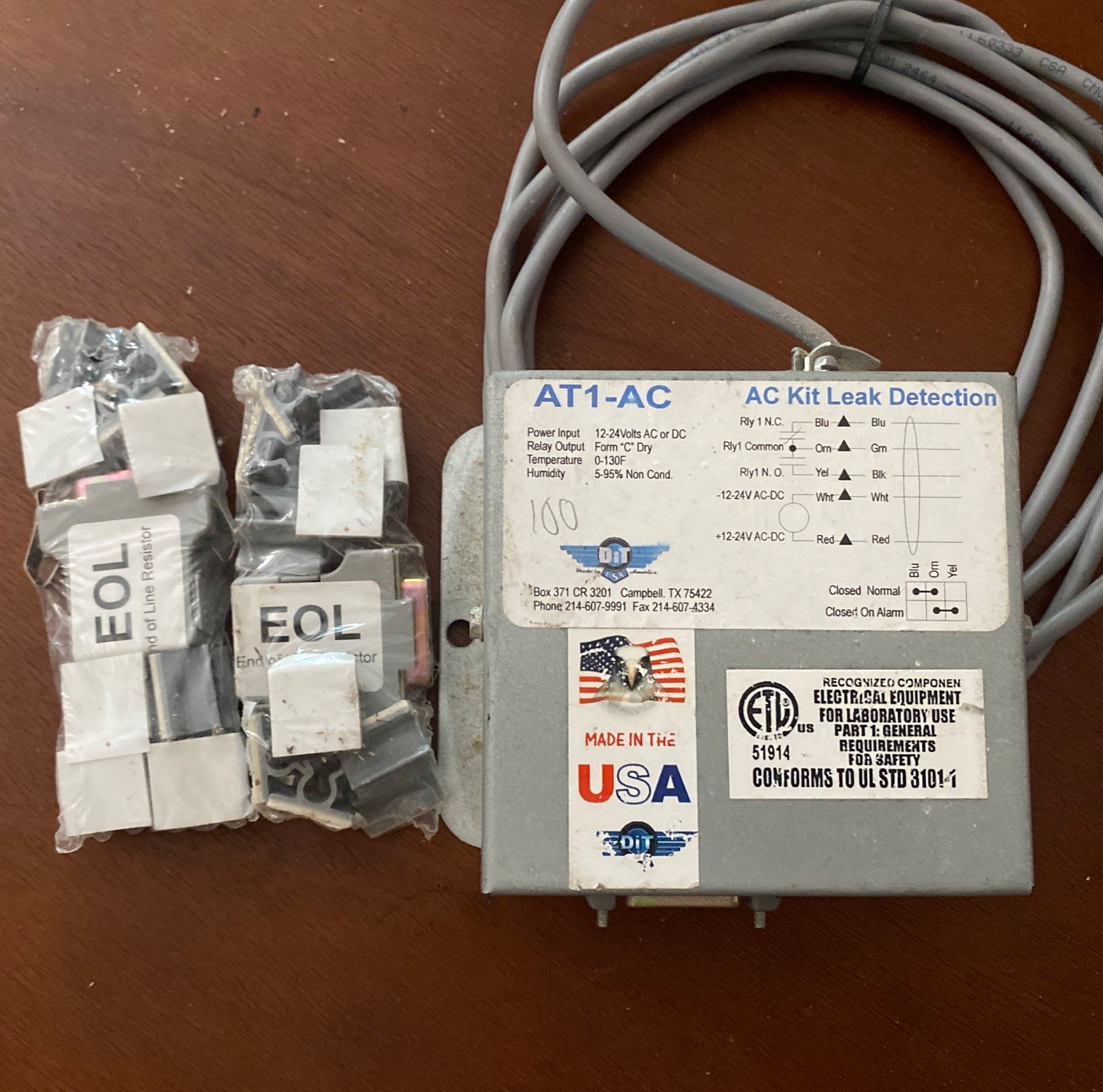 DIT AT1-AC / DARWELL AT1-AC / AC KIT LEAK DETECTION / USED🇺🇸🇺🇸