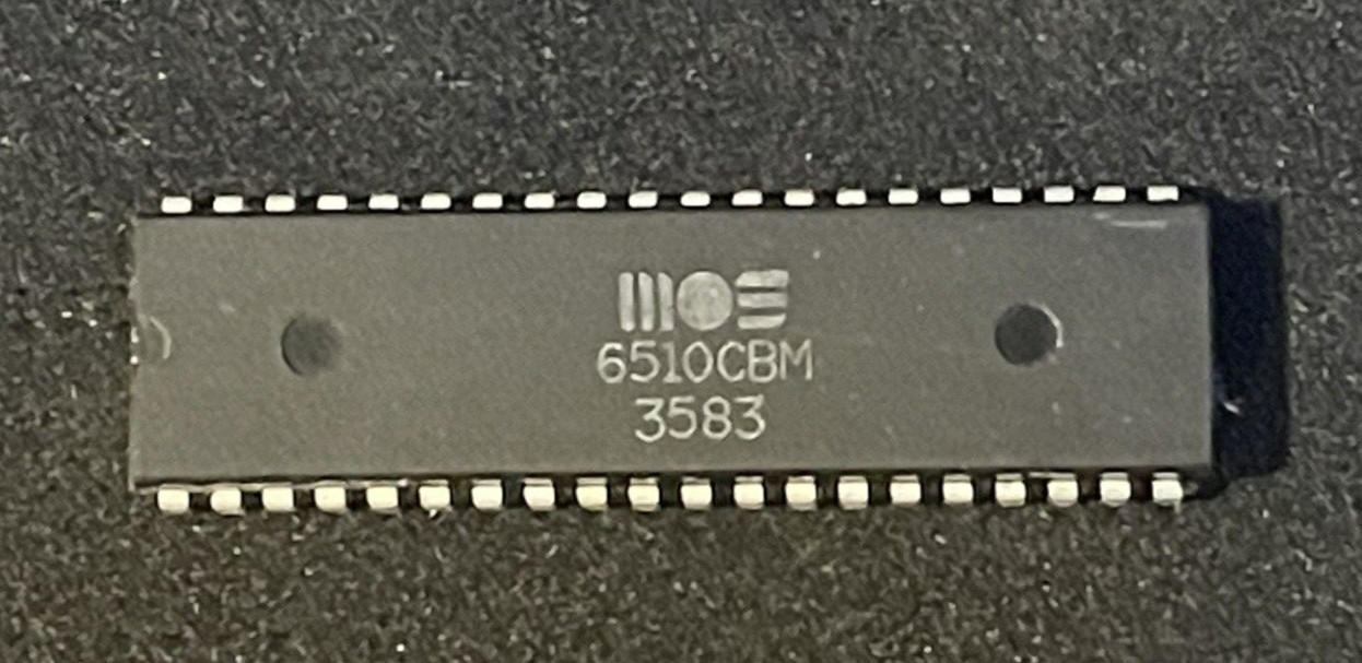 Genuine MOS 6510 CPU | Commodore 64 | Bench Tested & Working | Fast US Shipping