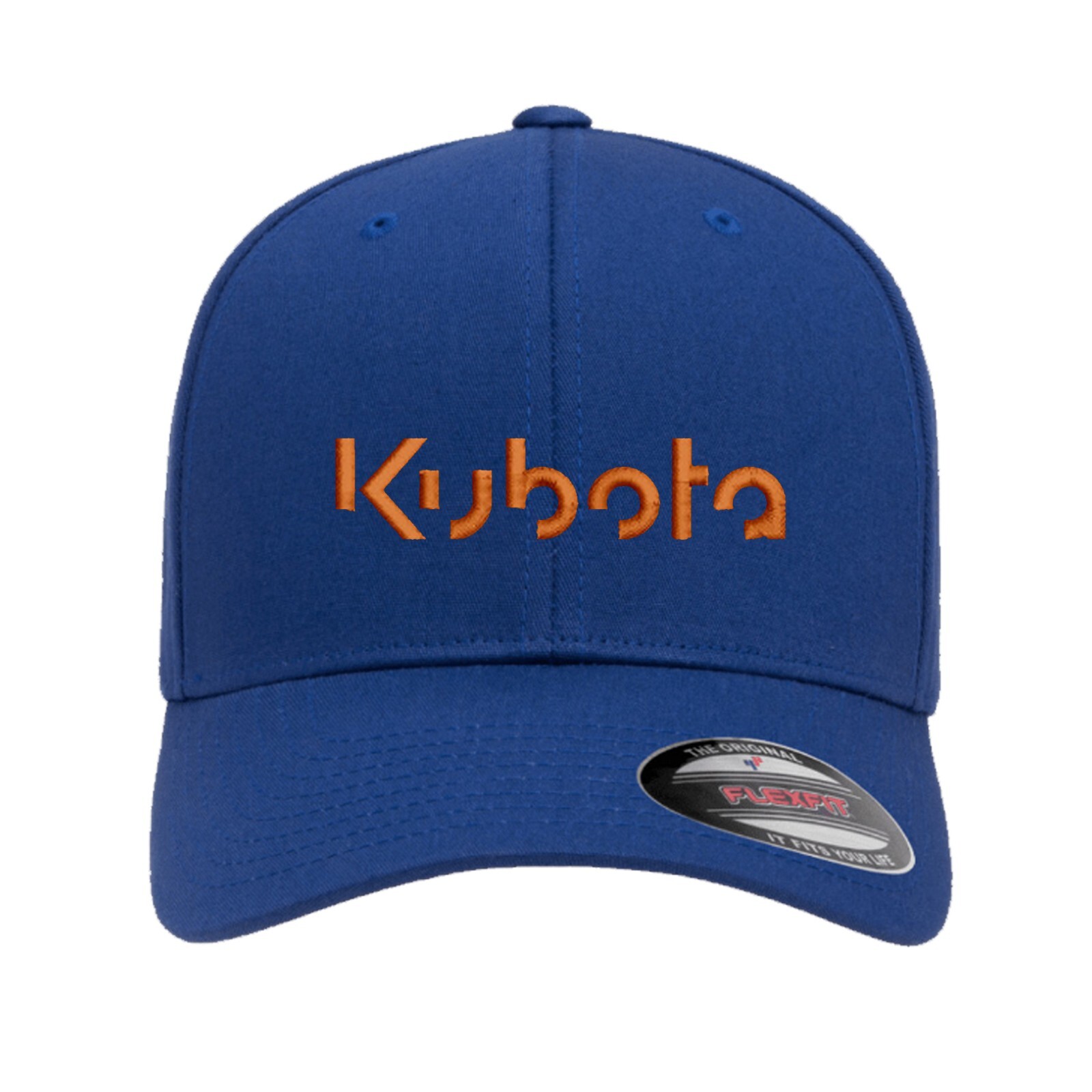 KUBOTA Tractor Flexfit Hat Heavy Duty Equipment Dad's Bday Gift for Him Cap