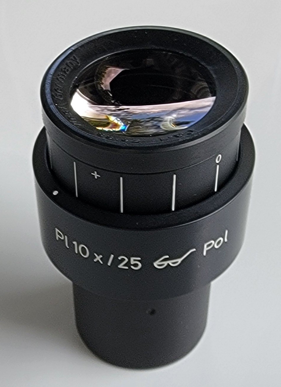 Zeiss 444038 Pol Eyepiece With Crosshair & Pin