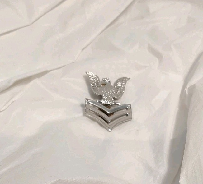 US Navy Petty Officer 1st Class Rank Pin Ty64