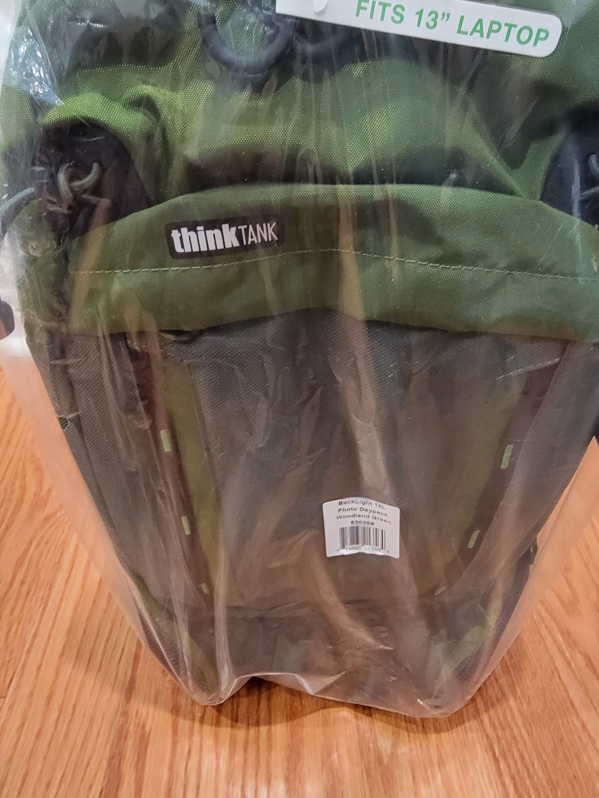 MindShift Gear BackLight 18L Backpack ThinkTank Hunter Green - NWT