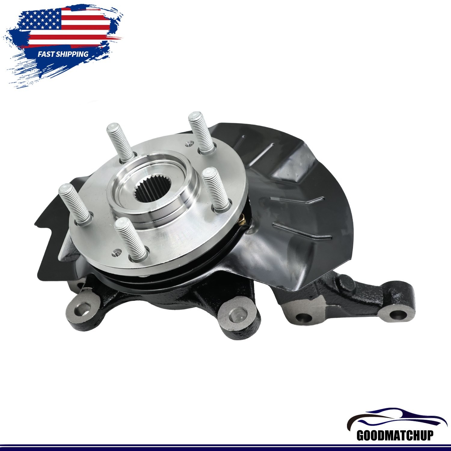 Front Passenger Side Loaded Steering Knuckle For Kia Soul 1.6L 2.0L L4 2014-2016