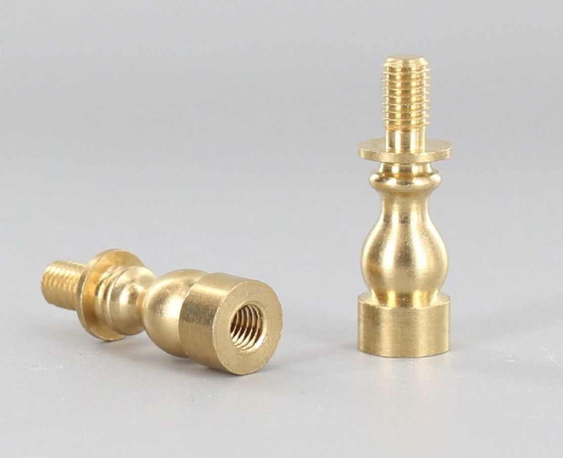 1" SOLID BRASS LAMP SHADE RISER LAMP PART NEW 55049J