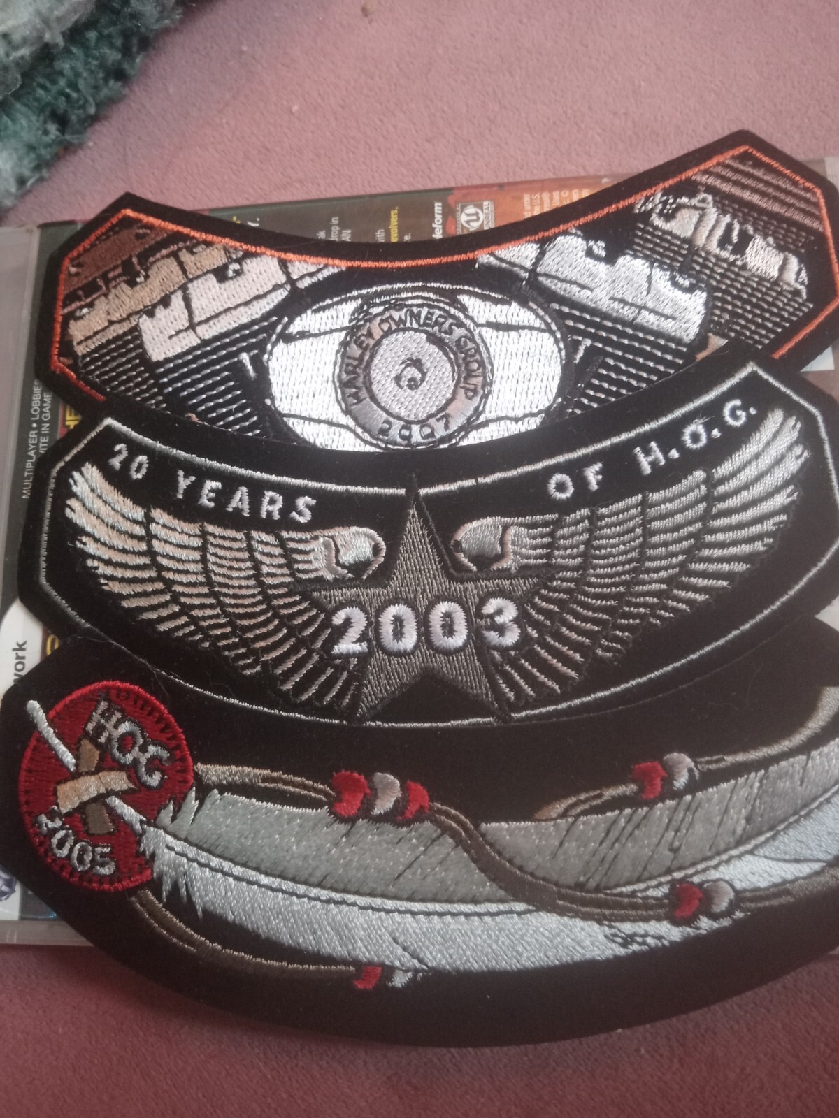 2000s HOG Harley Owners Group Patch Lot - New
