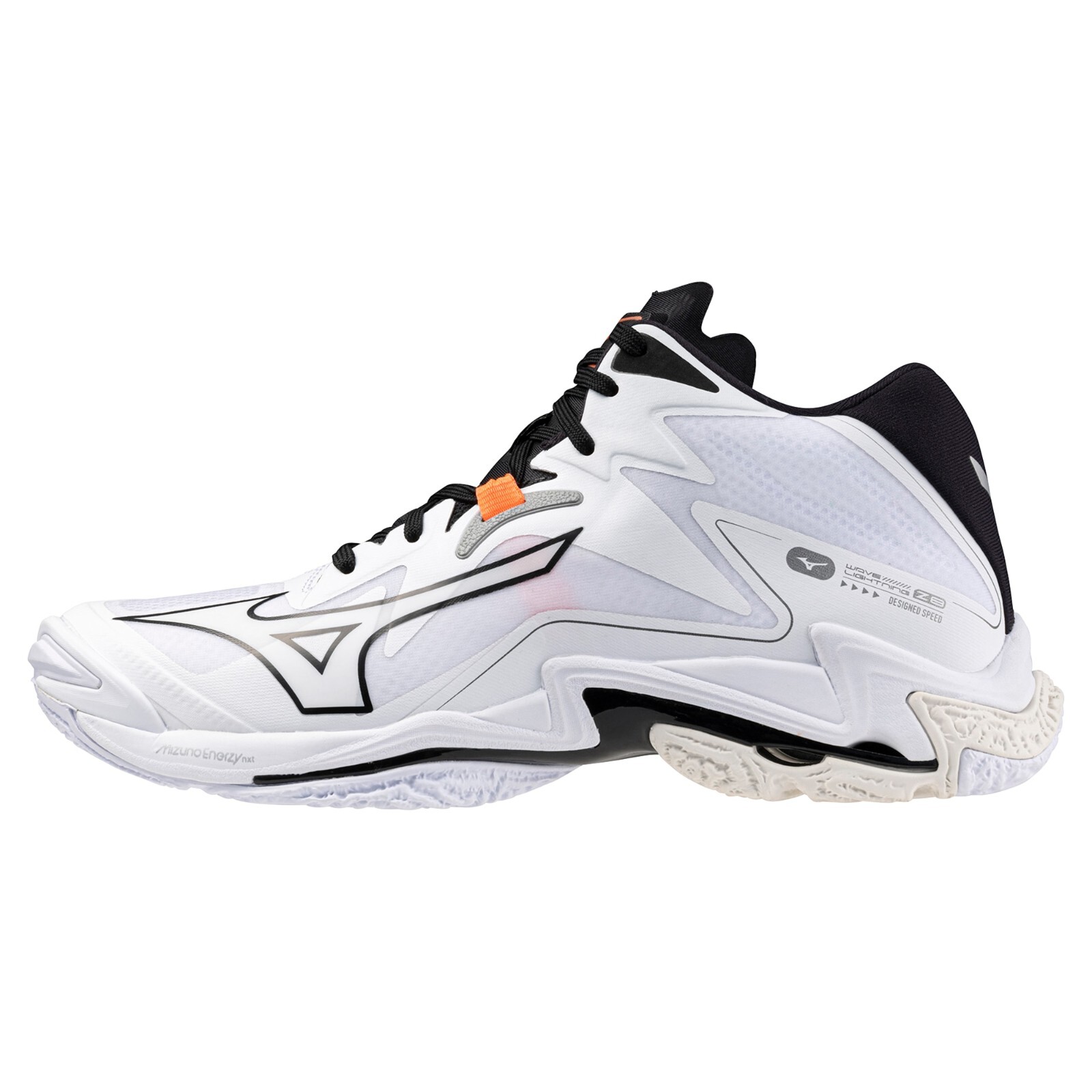 MIZUNO Wave Lightning Z8 MID V1GA2405 51 White Black Width 2E Volleyball Shoes