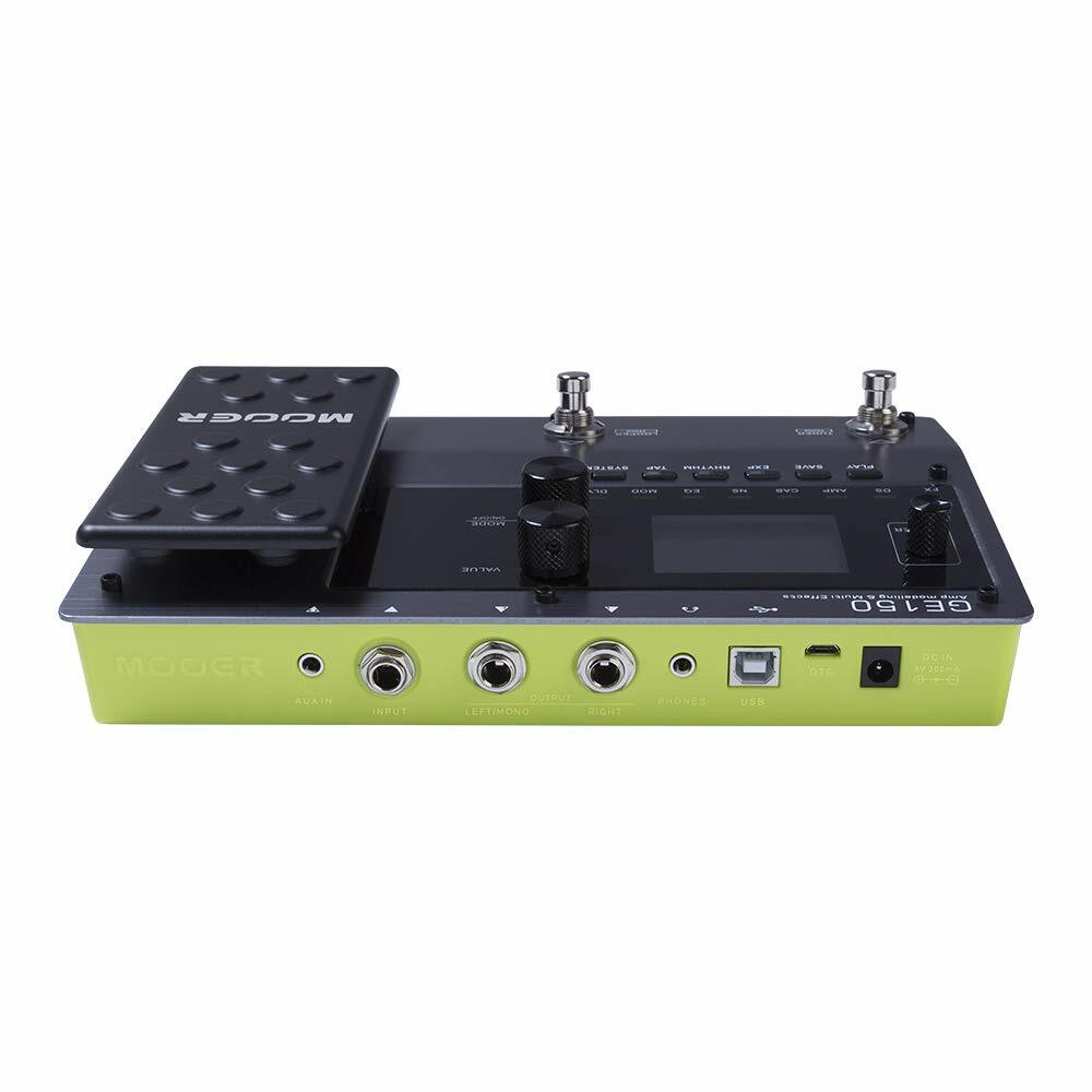 Mooer GE-150 Amp Modeling & Multi Effect Processor IR Looper Drums 151 Effects