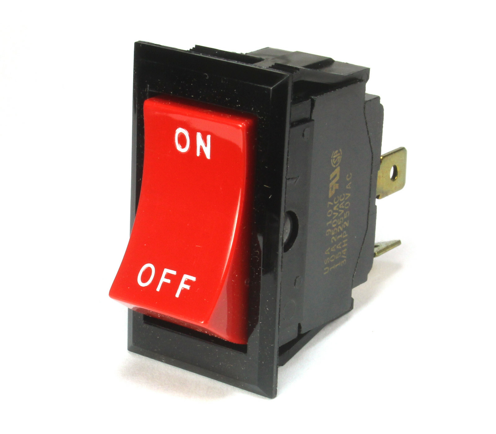 FRYMASTER ON/OFF Rocker Switch Heavy Duty SPST MPN: 8073580  10A at 250vac RED