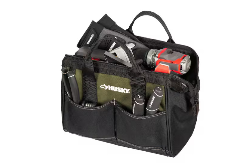 Army Green 12 In. Tool Bag