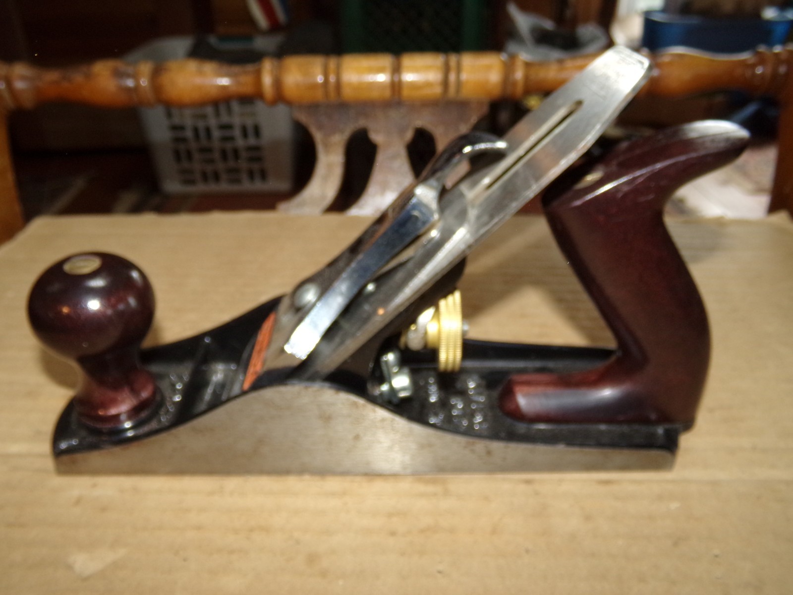 Vintage Stanley No.4 Smooth Bottom Smooth Plane Very Nice Made In England