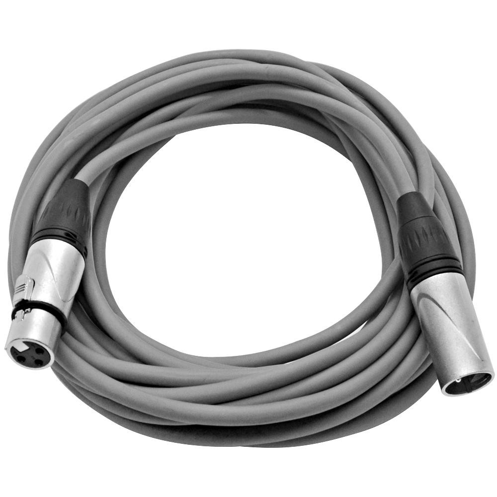 SAXLX25 Gray 25ft XLR Microphone Cable