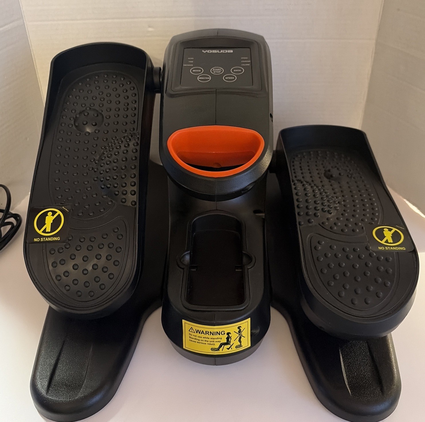 YOSUDA Quiet Under Desk Elliptical Exercise Machine, Workout Very Good Condition