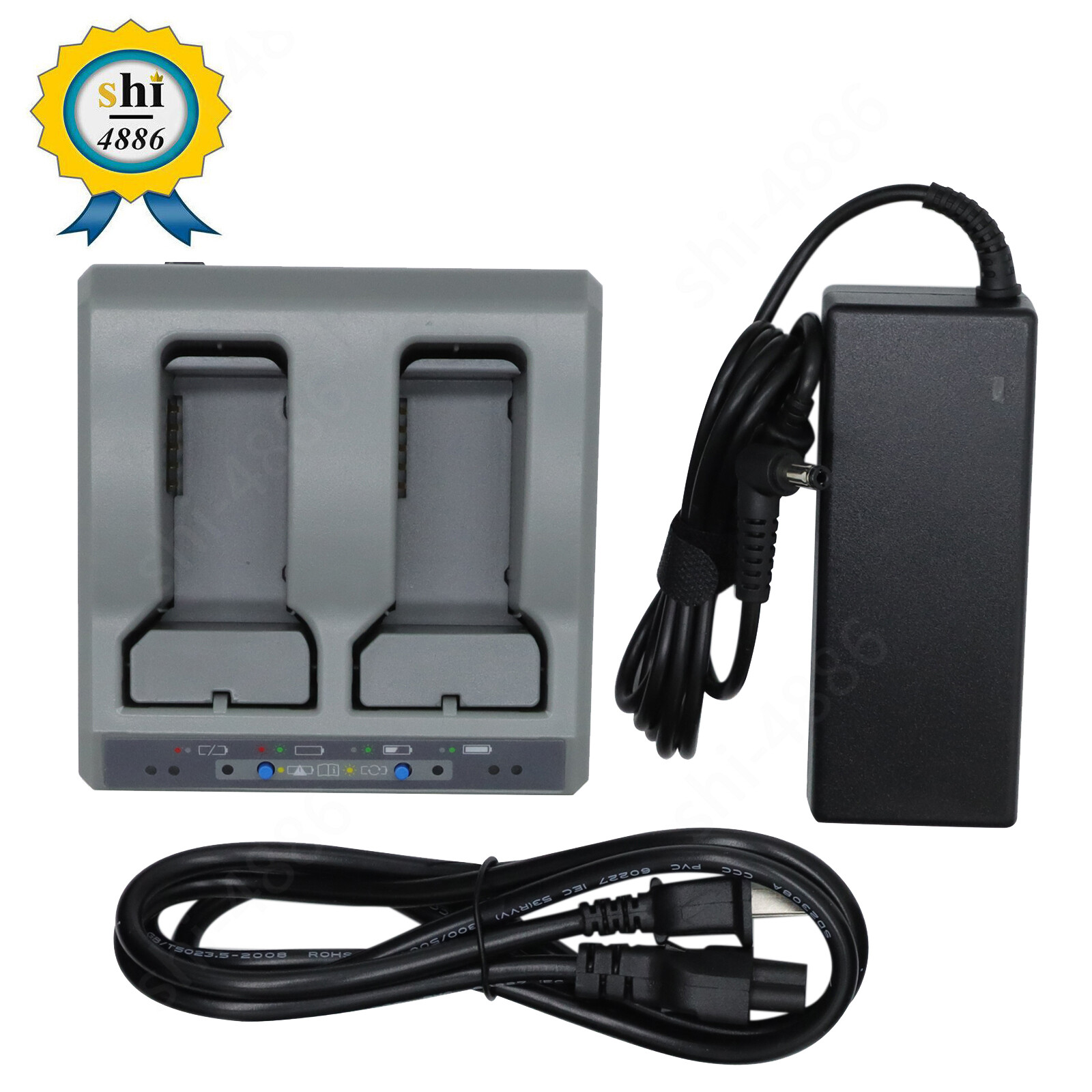 109000 Dual Slot /2 Slot Battery Charger For Trimble GPS S8 S6 R10 Total Station