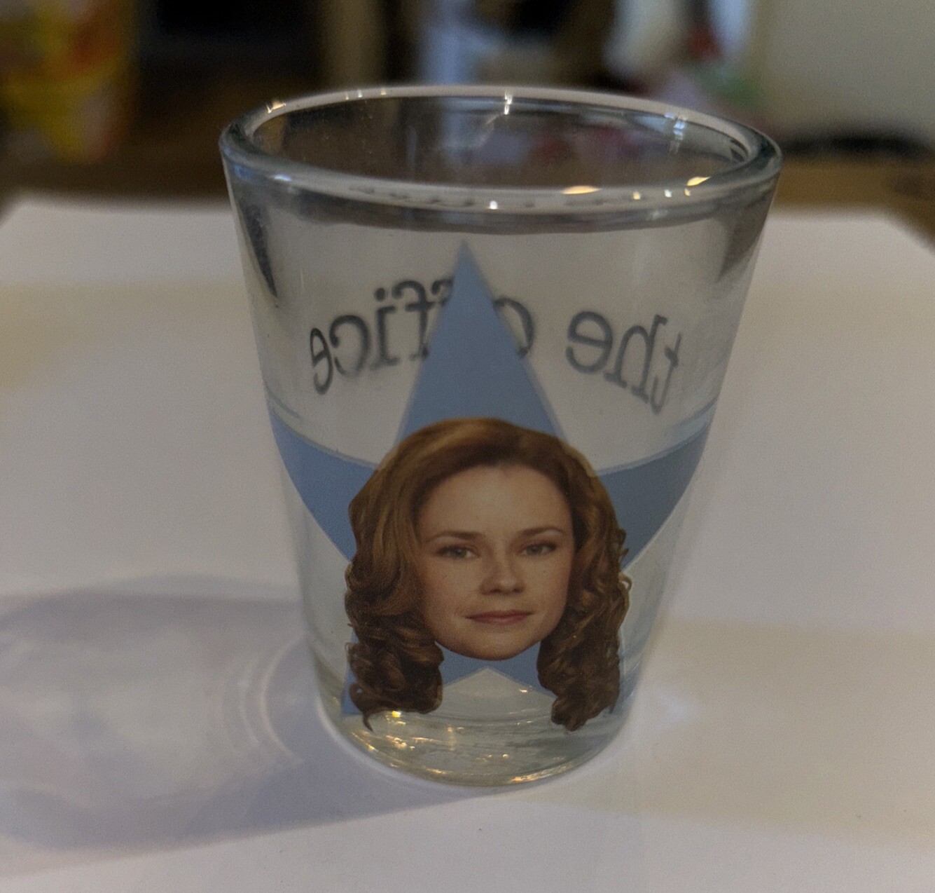 The Office Shot Glass New Old Stock: Pam Beesly