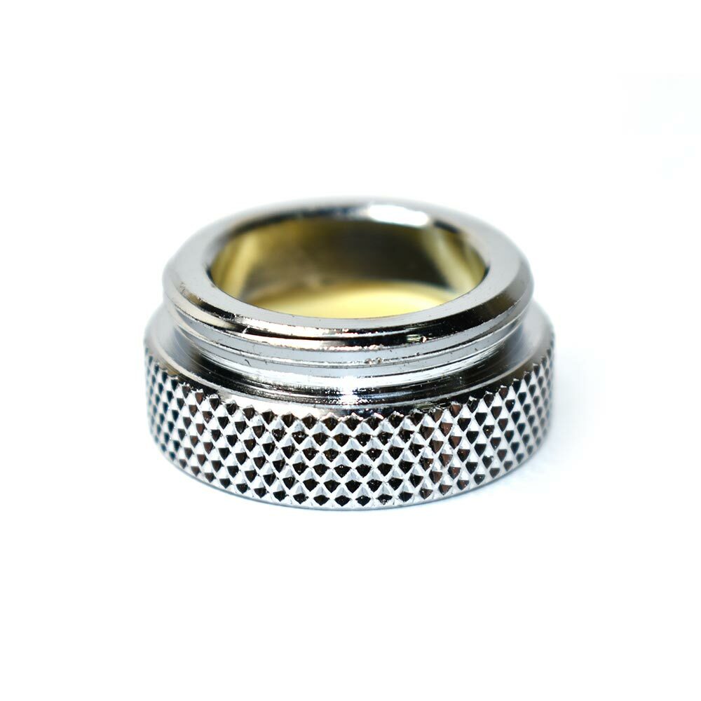Aerator Adapter Small Male PP Size 55/64 Inch-27T x 3/4 Inch-27T Lead Free Brass