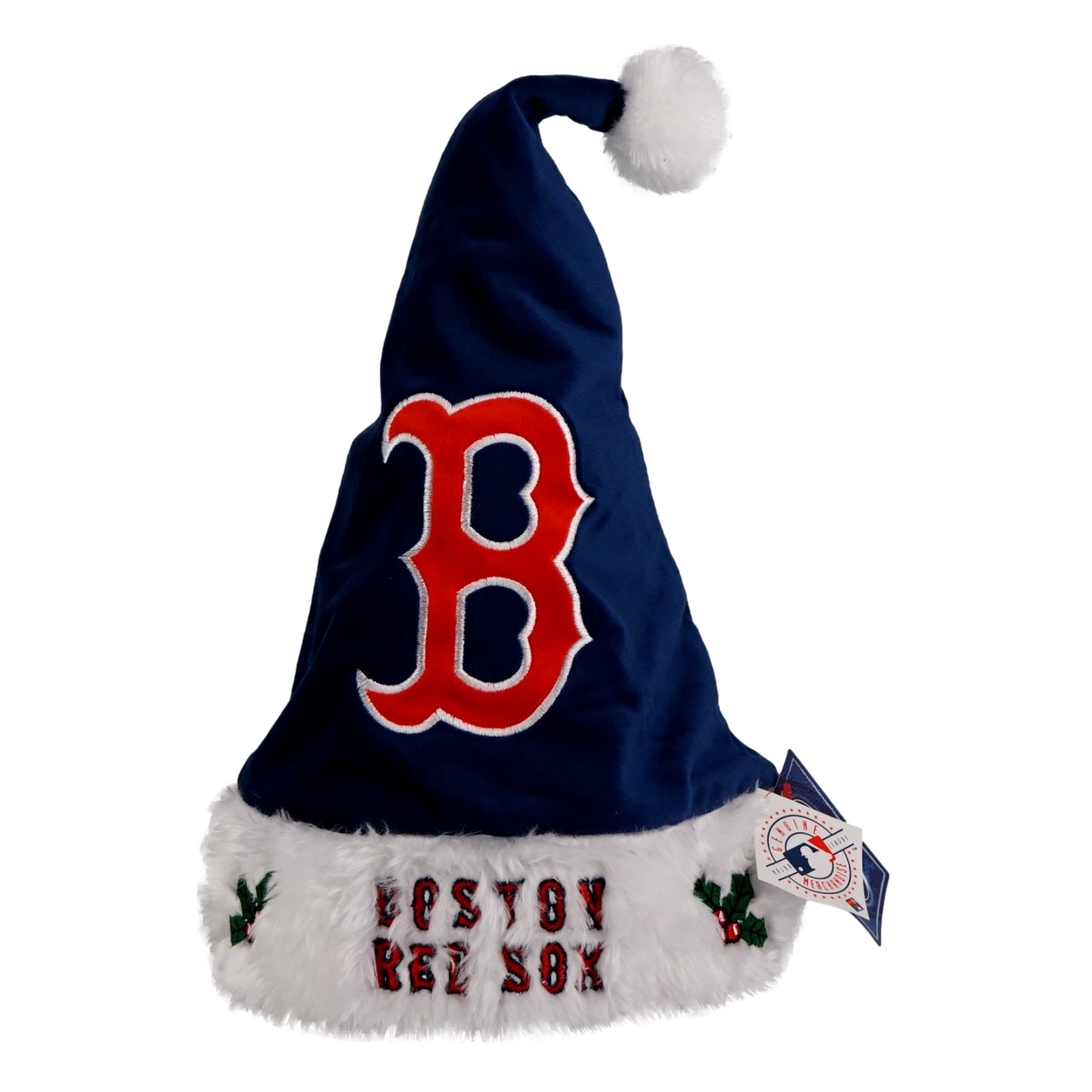 Boston Red Sox Christmas Santa Hat (17 in) Adult Unisex Football Team