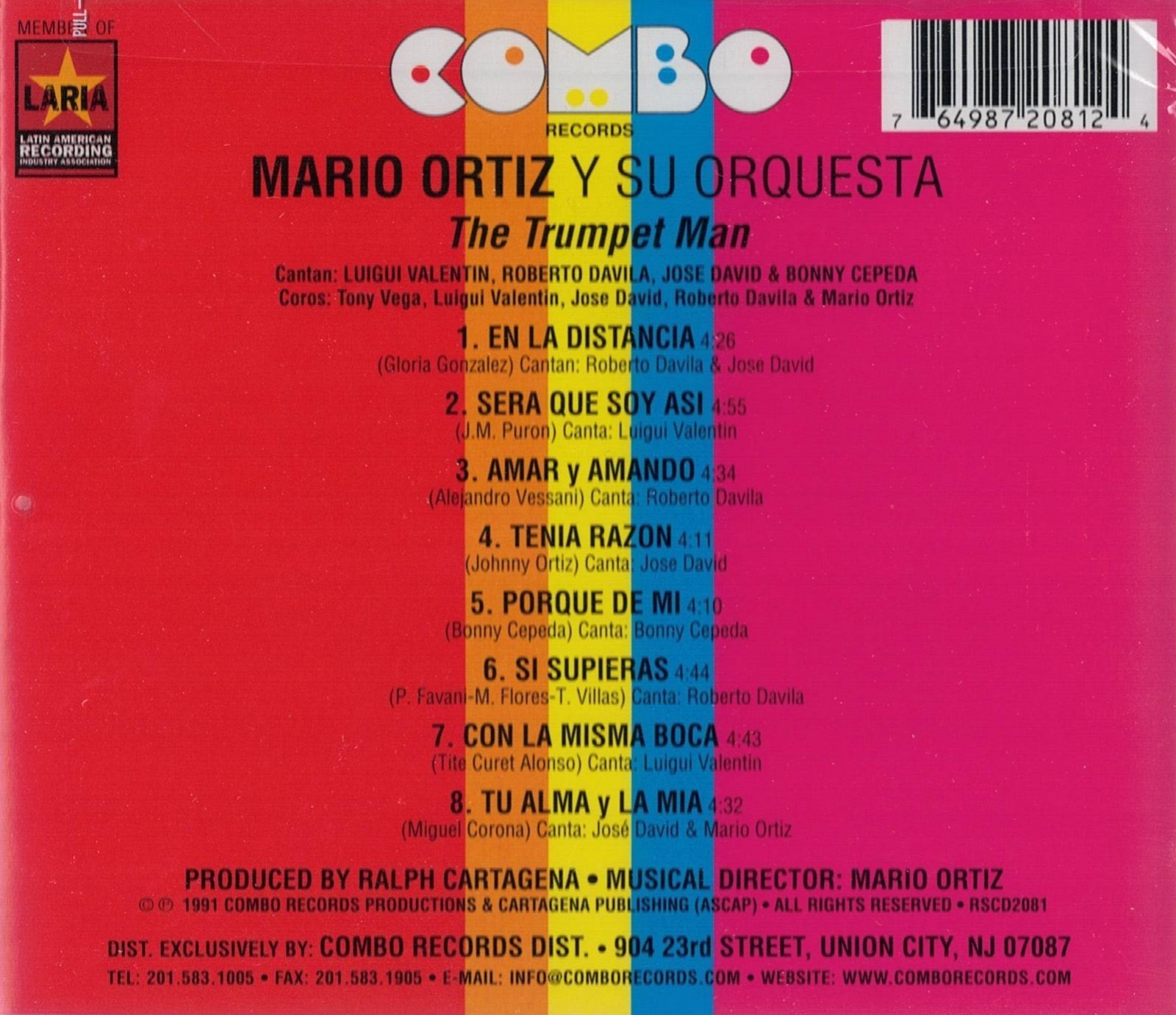 Mario Ortiz 4 Album Collection