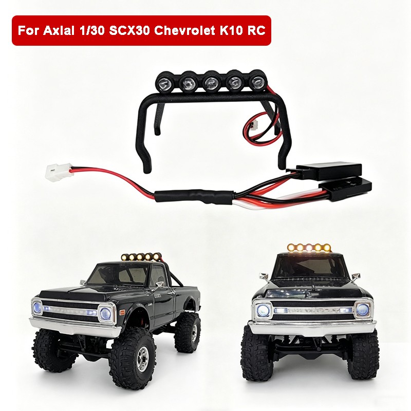 Roof Light Lamp Lighting For For Axial 1/30 SCX30 Chevrolet K10 RC Crawler Car