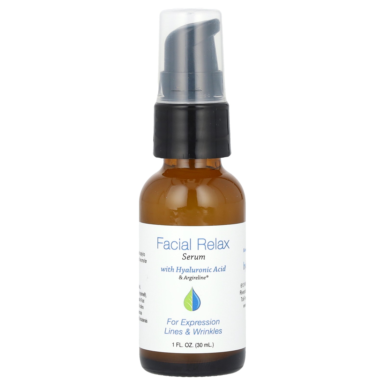 Hyalogic LLC Episilk Facial Relax Face Serum 1 fl oz 30 ml Cruelty-Free,
