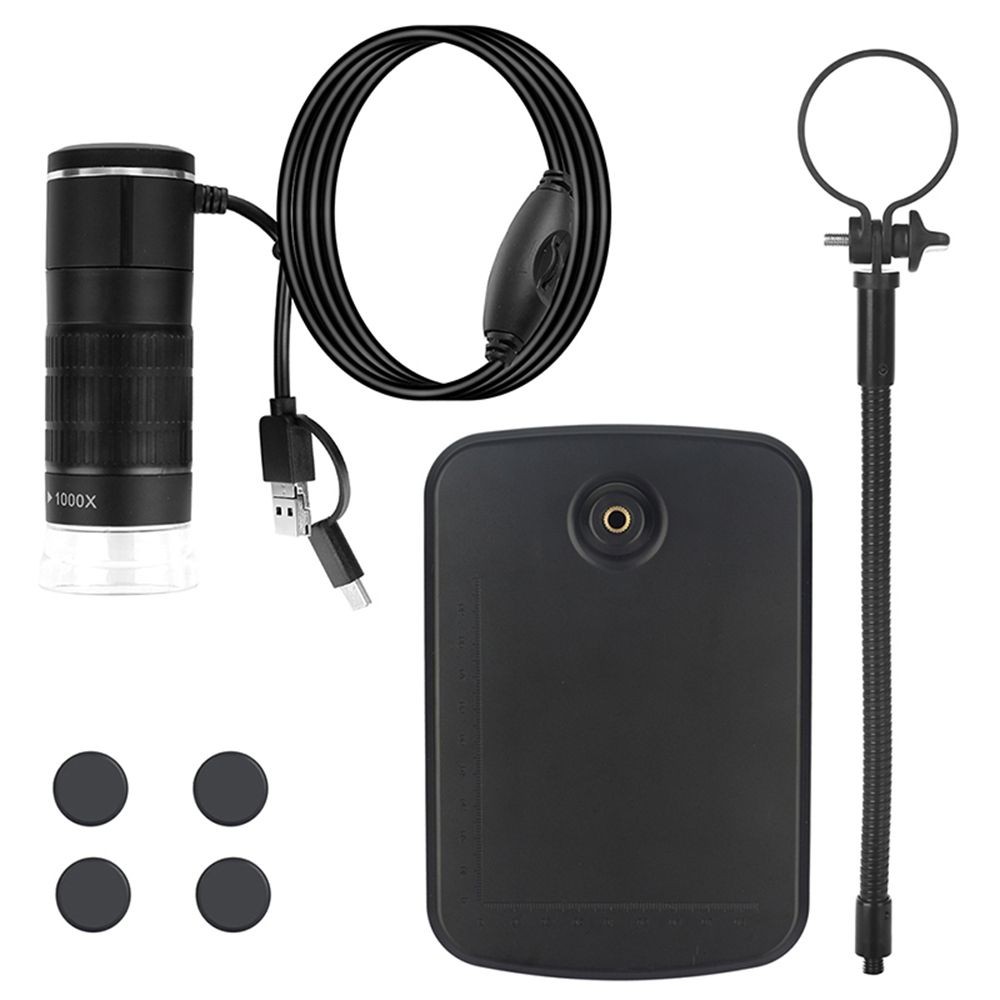 1000X Digital Microscope HD LED USB WiFi Microscope for Smartphone PCB US