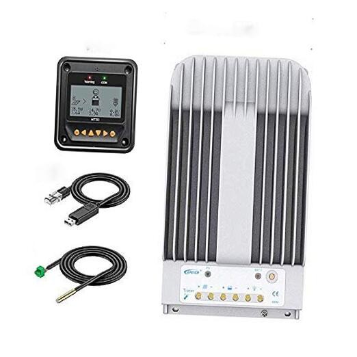 40A MPPT Solar Charge Controller 12/24VDC Tracer4215BN+MT52+RTS+RS485