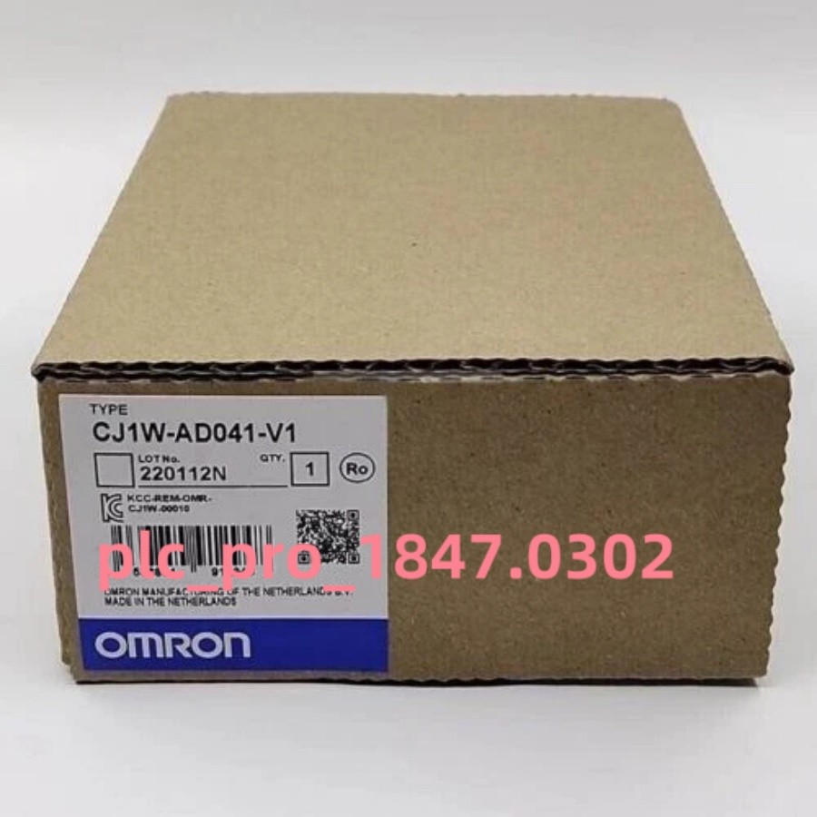 CJ1W-AD041-V1 1PCS New Omron CJ1W-AD041-V1 Analog PLC Module  Fast delivery
