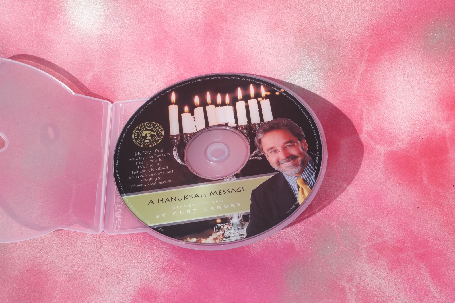 Curt Landry Hanukkah Message CD New FREE SHIPPING!